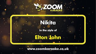 Video-Miniaturansicht von „Elton John - Nikita - Karaoke Version from Zoom Karaoke“