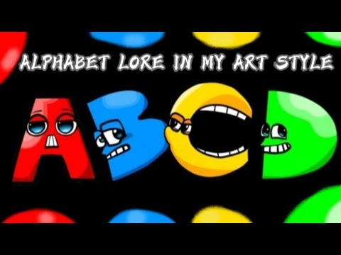 Alphabet lore fanart N (I changed my Artstyles) by DgirlRedArmy on