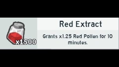 Getting 1500 red extracts! | Bee Swarm Simulator