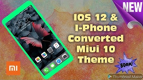 Best IOS 12 Theme For Miui 10 Device | ios theme For miui