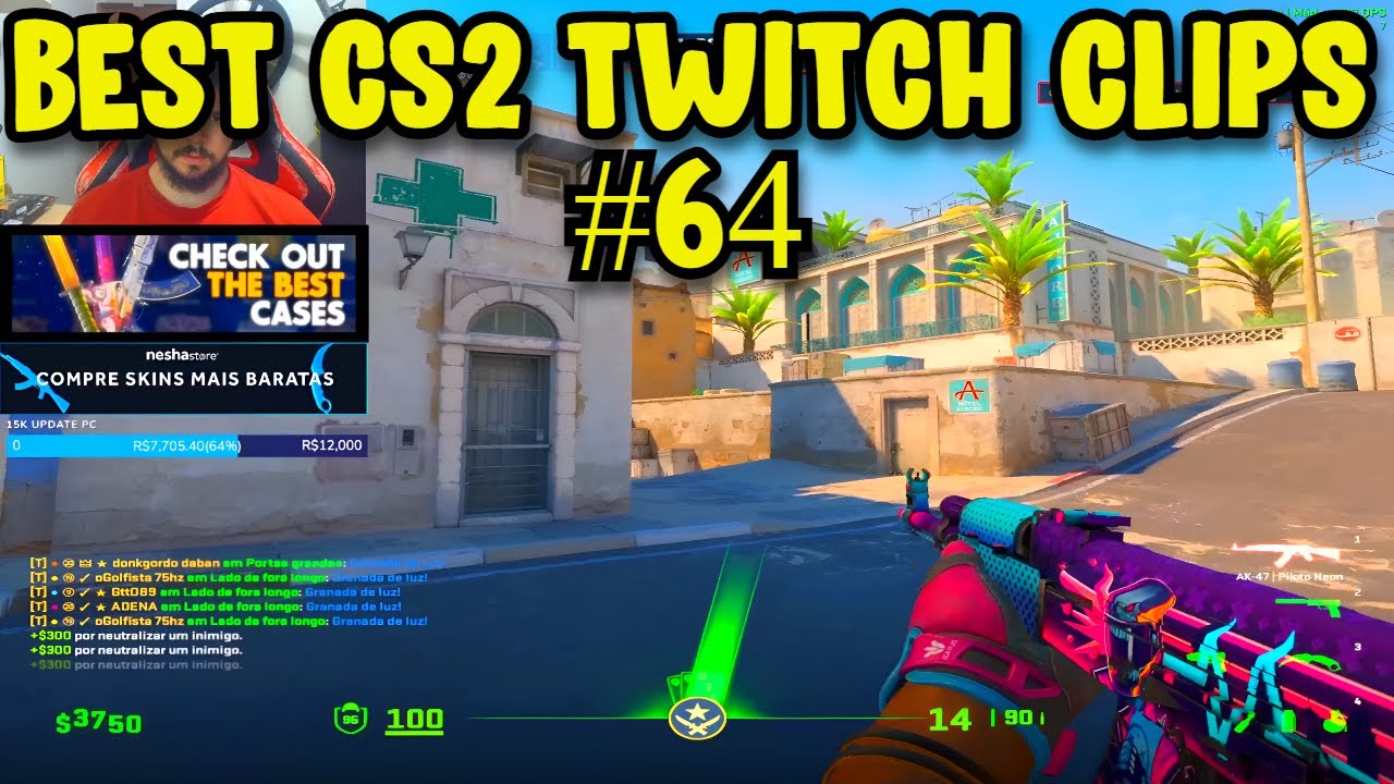 ЛУЧШИЕ ВИДЕОРОЛИКИ CS2 #64 | ЛУЧШИЕ МОМЕНТЫ CS2 НА TWITCH