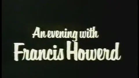 An Evening with Francis Howerd - Ep1 (Frankie Howe...