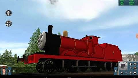 James runaway and crash trainz remake.