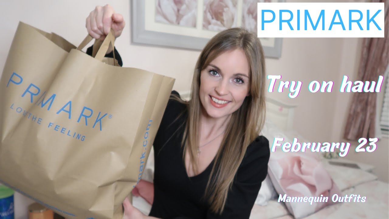 Primark try on haul ~ February 23 ~ size 10-12 ~ Mannequin outfits