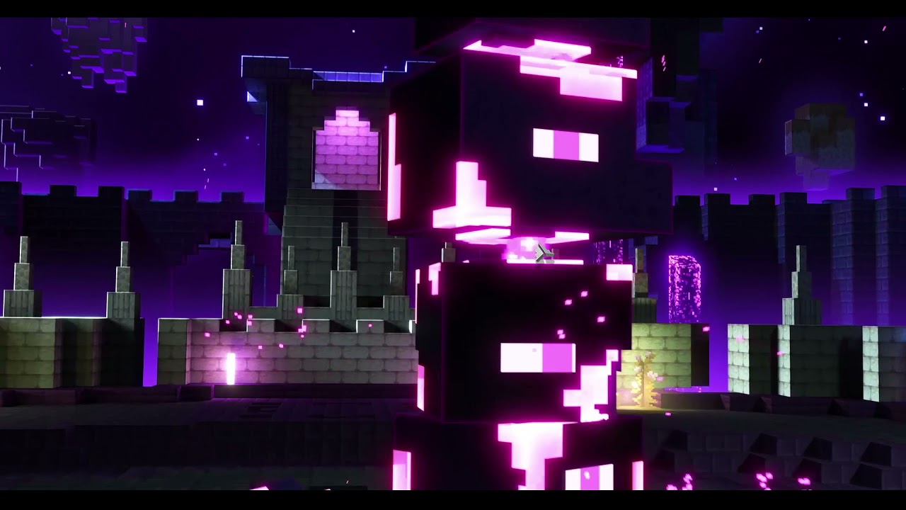 I built the Vengeful Heart of Ender from Minecraft Dungeons! : r