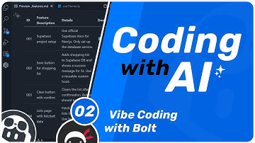 Coding with AI #2 - Vibe Coding (🤮) with Bolt