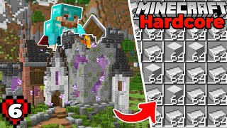 UNLIMITED IRON in Minecraft 1.18 Hardcore Survival Let's Play : Ep 6