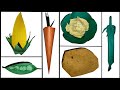 DIY paper vegetables@Diptiscraftdiary