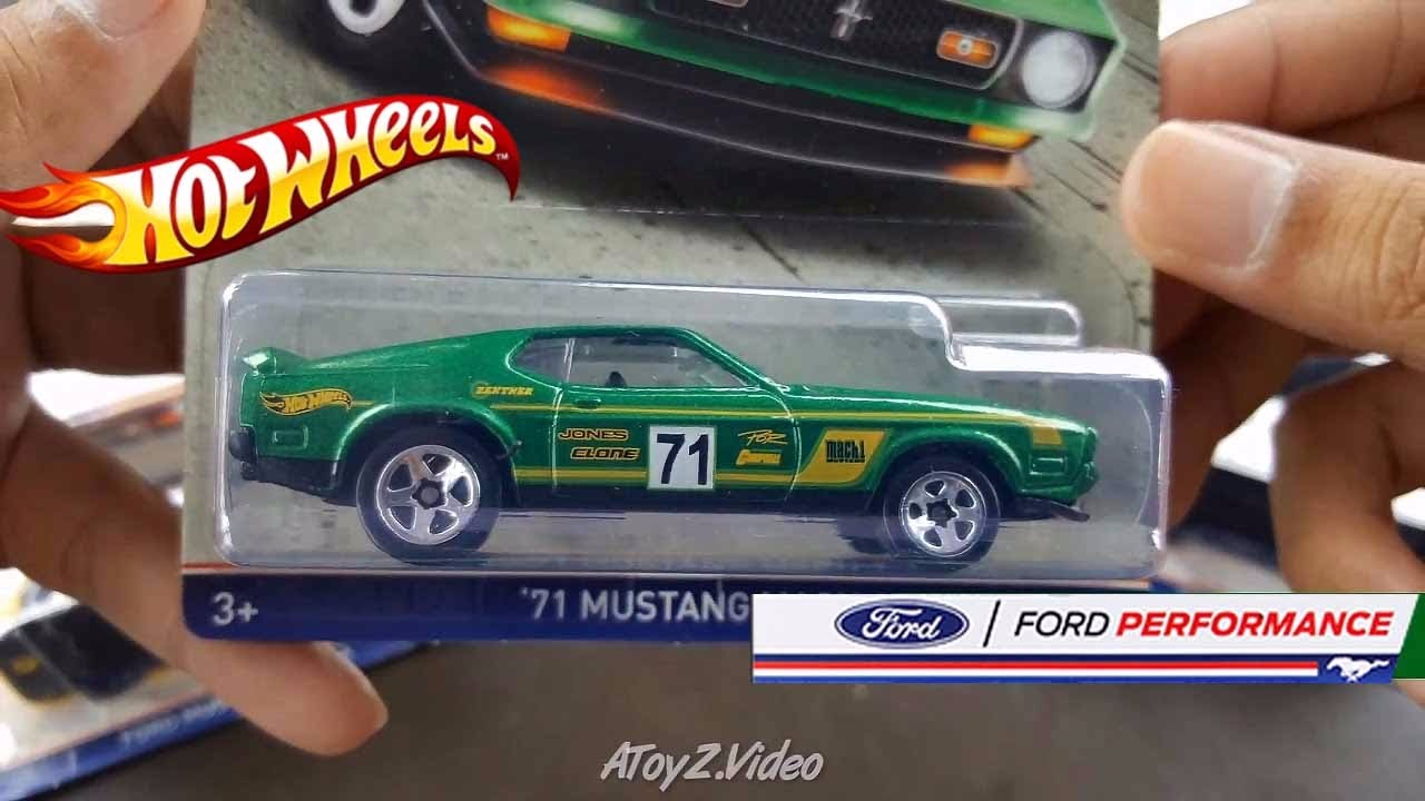 Hot Wheels Ford Performance Green '71 Mustang MACH 1 8/8 Hot Wheels Ford Performance Green '71 Mustang MACH 1 8/8