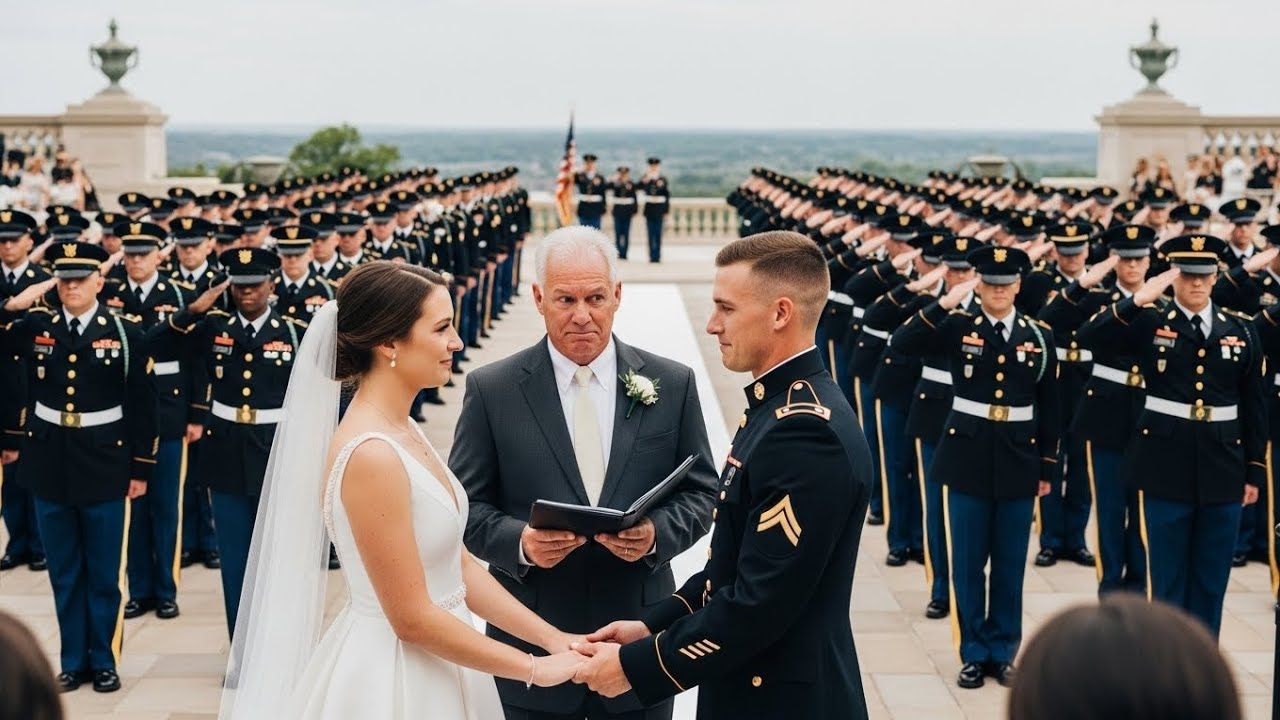 Мой отец высмеивал мою военную свадьбу — до тех пор, пока 150 солдат не отдали мне честь.