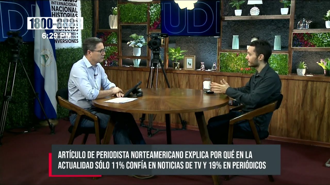Análisis: «Los estadounidenses no confían en sus medios» - Nicaragua