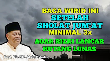 WIRID SETELAH SHOLAT JUM