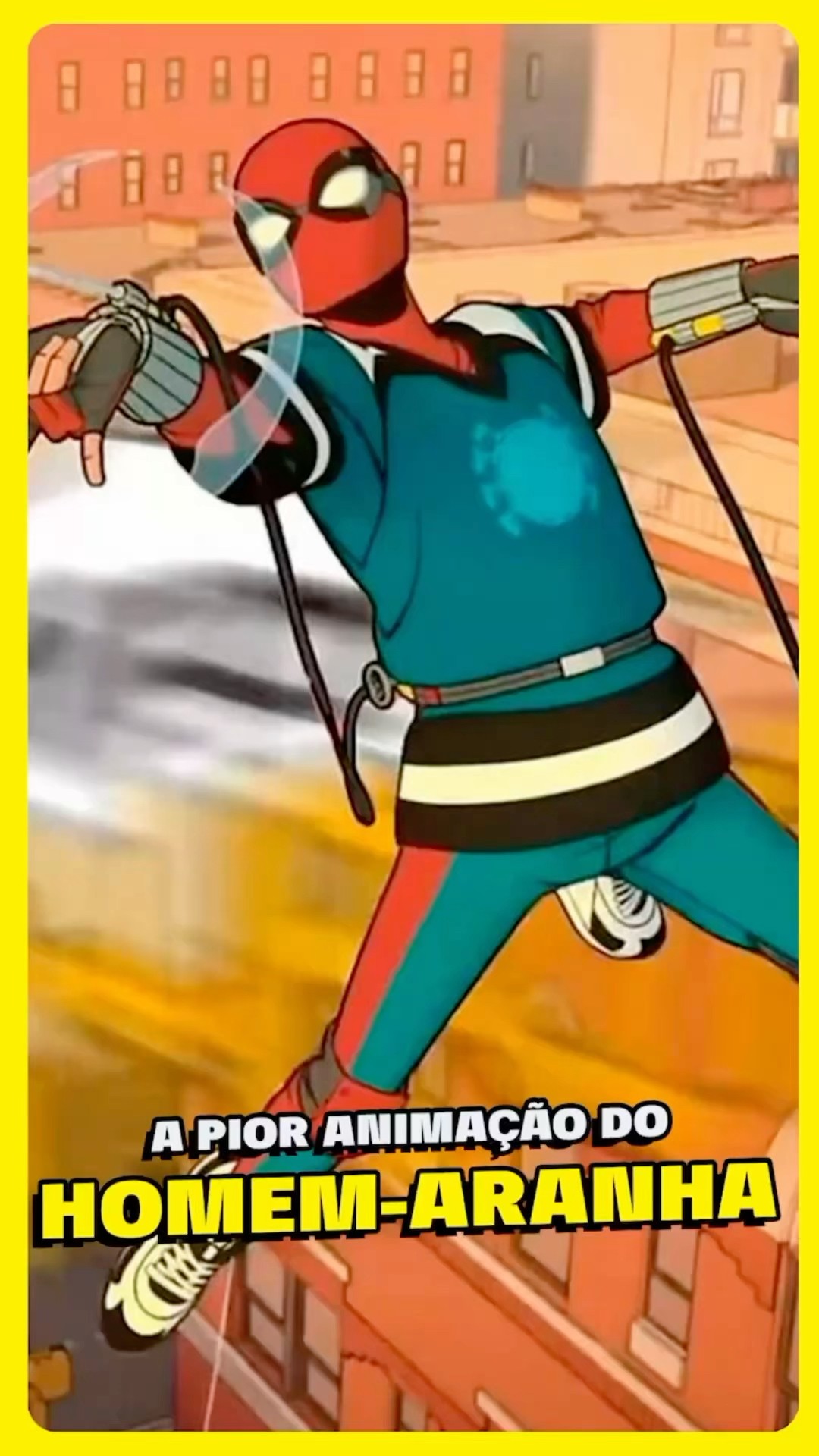A PIOR ANIMAÇÃO DE TODAS DO HOMEM-ARANHA!
