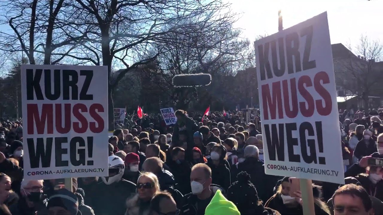 DEMO WIEN am 6.3.2021: Zigtausende Menschen im Prater für Friede, Freiheit und Selbstbestimmung