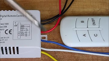 Aydınlatma uzaktan kumandası, avize kumandası nasıl bağlanır