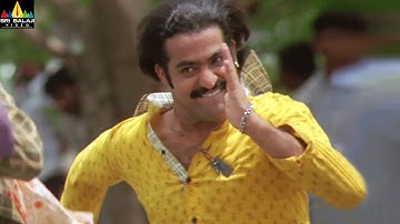 Yamadonga Movie Scenes | Jr NTR Intro Fight Scene | SS Rajamouli, Priyamani | Sri Balaji Video