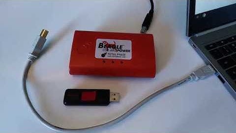 Monitor VBUS Current and Voltage with Beagle USB 480 Power Protocol Analyzer