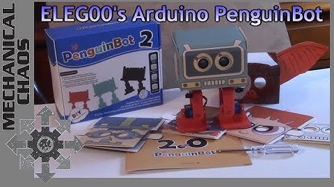 Arduino Based Penguin bot project by Elegoo