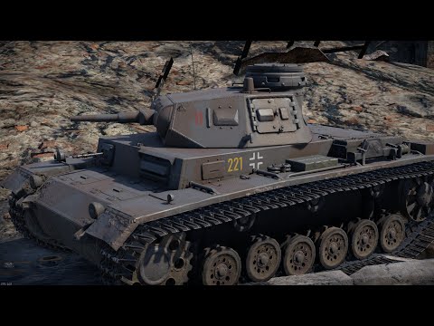 War Thunder Panzer III E Scarping the Rust Off