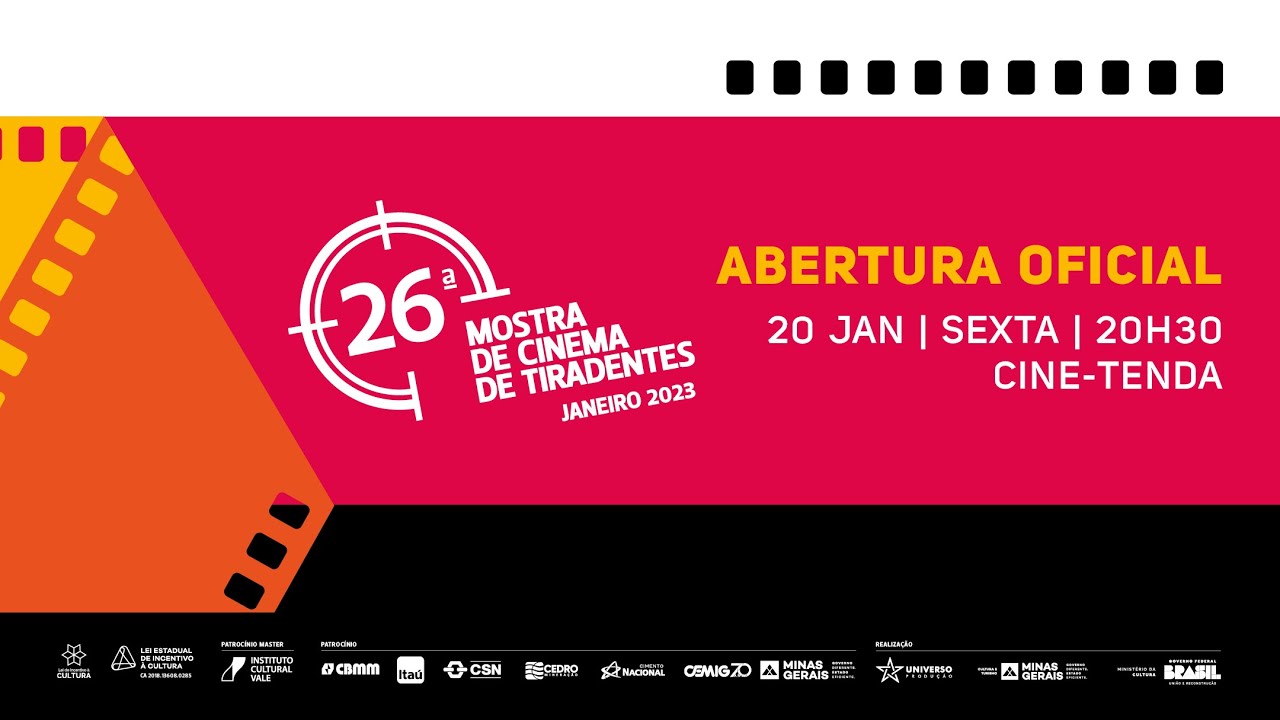 ABERTURA OFICIAL 26ª Mostra de Cinema de Tiradentes YouTube ABERTURA OFICIAL 26ª Mostra de Cinema de Tiradentes YouTube
