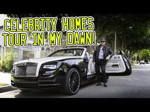 Celebrity Homes Tour Around Beverly Hills In A Rolls Royce