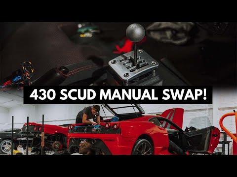 Manual Swapping A 430 Scuderia in MINUTES!