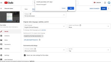 How to add closed caption files and subtitles to Youtube Videos