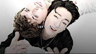 Left and Right - charlie puth ft. jungkook » [ slowed + reverb ]