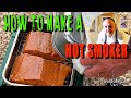 How to make a hot smoker   hot smoked salmon  sub 30mins