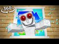 MAN In The WINDOW Vision in Minecraft 360 VR!