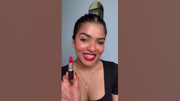 Top 5 superstar lipsticks from M.A.C Cosmetics (on Indian skin) #shorts