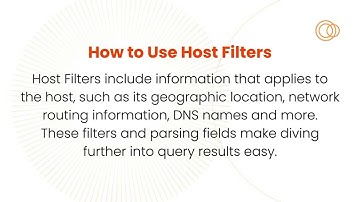 Search Demo: How to Use Host Filters