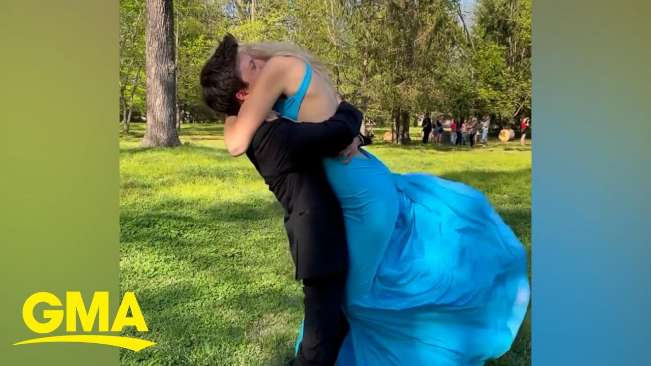 You may remember me going to his senior prom last year. This year he made  it for mine! : r/LongDistance