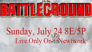 WWE Battleground 2016 Official And Full Mach Card [HD] July 24 on WWE Network