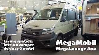 MegaLounge 600 | Campervan 4x4 de la MegaMobil | doar 6 m cu un living impresionant