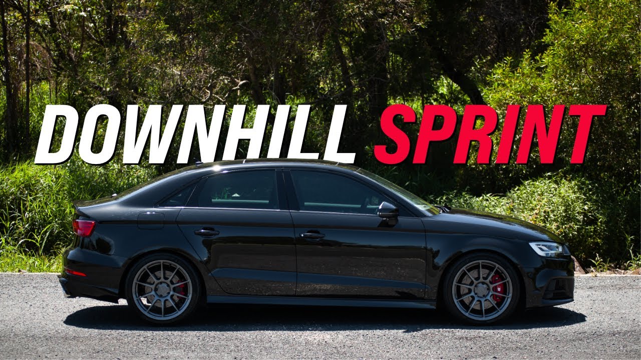 Fast Downhill Run in My Modified Audi S3 (POV) | DSG Cracks & Handling