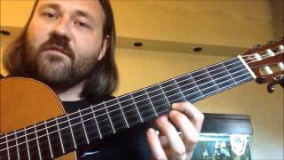 Segovia scales, part 1: C major in 2 octaves