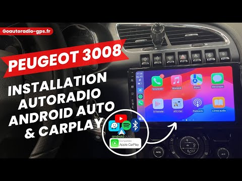 Autoradio GPS Android 12 Peugeot 308 – GOAUTORADIO