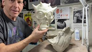 Making my Satan Junior latex mask by IndieCabaretNYC 1,598 views 3 years ago 23 minutes