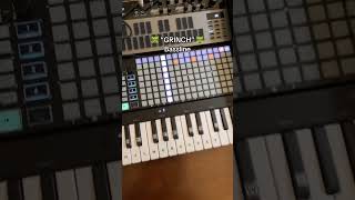 Watch “GRINCH” 🐲 become a banger from scratch 🔤🎹 #shorts