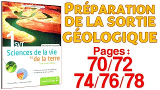 SIGMA 1APIC SVT Page 70,72,74,76,78 ?La sortie géologique?