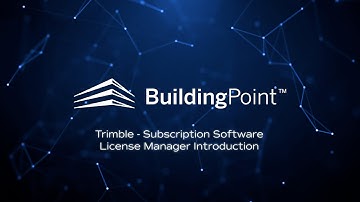 Trimble Subscription Software License Manager Introduction