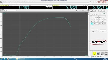 How to use WDW -Kason Electronic universal testing machine software operation demonstration videO