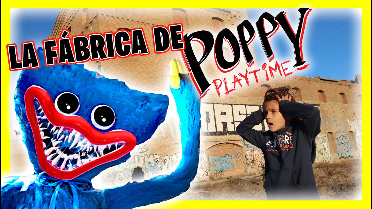 RASTREO a HUGGY WUGGY y ENCUENTRO La FABRICA De POPPY PLAYTIME ¡ME ...