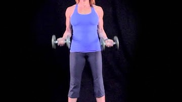 Half Bicep Curls: Dumbbells: Video 01