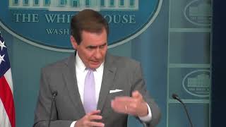 US security advisor John Kirby says White House is &quot;not looking for a war with Iran