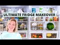 I Gave my Fridge A Home Edit Makeover | Fridge Organization Before and After