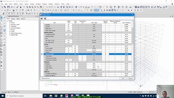 ETABS 17: LESSON 4. Adjusting units and font size in Etabs - UNITS AND FONT SIZE
