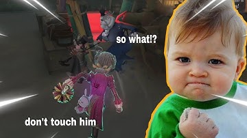 Let them know how strong Wilding can be🗿playing against B Badge Clerk | Identity V