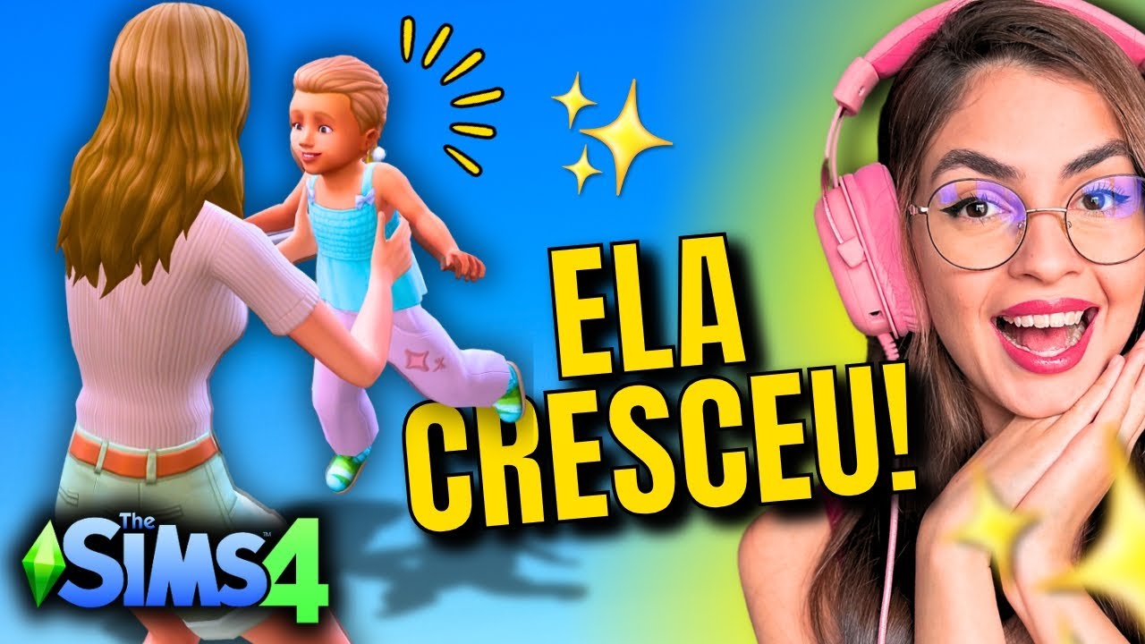 🟢The Sims 4 | VITÓRIA CRESCE! 🎂 Drama no Amor e FAIL na Medicina | Lixo ao Luxo | EP. 22